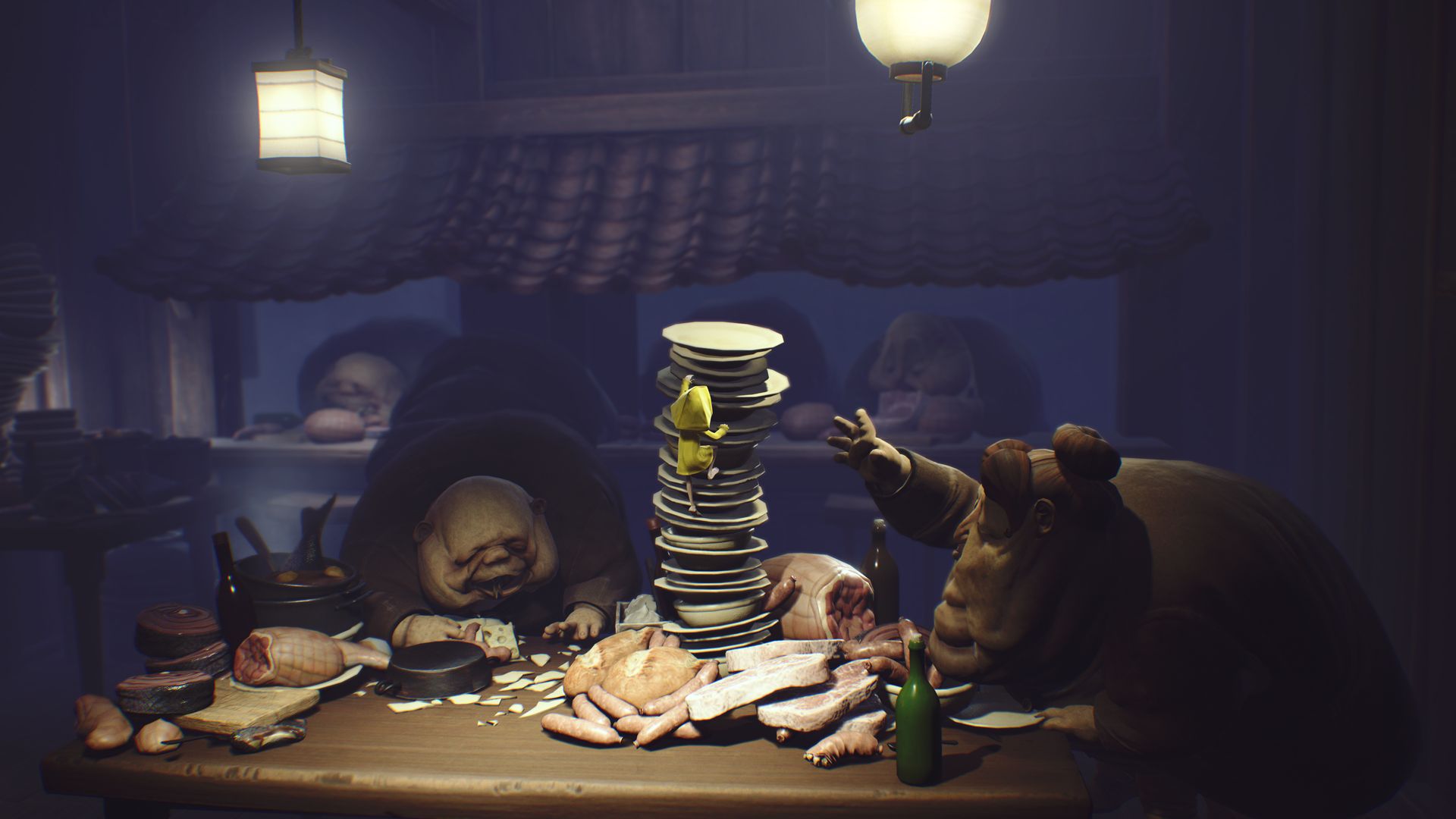 Игра little nightmares. Little Nightmares гости и шестая.